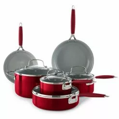 Food Network™ 10-pc. Nonstick Ceramic Cookware Set Red -Food Network Shop unnamed file 10