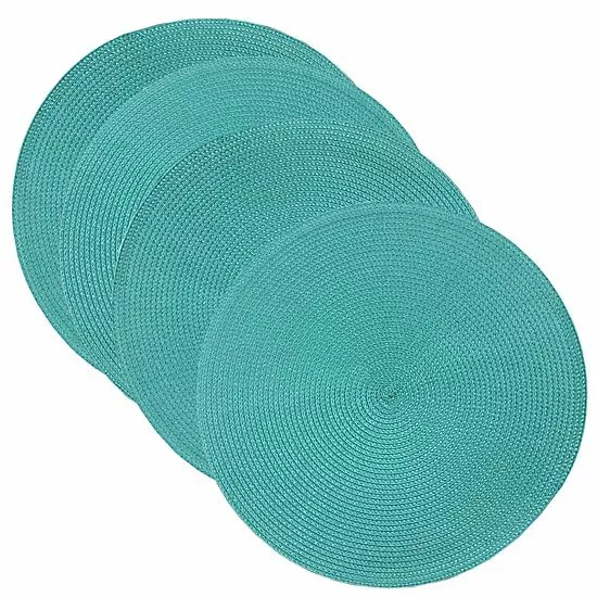 Food Network™ Round Placemat 4-pk. Coral 7 Food Network™ Round Placemat 4-pk. Coral - Image 5