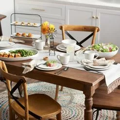 Food Network™ Oval Serving Tray White -Food Network Shop unnamed file 1037