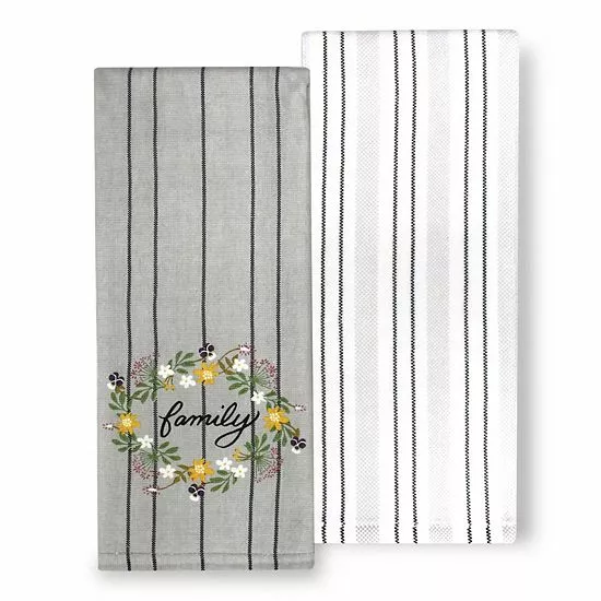 Food Network™ Farmhouse Family Kitchen Towel 2-pk. 3 Food Network™ Farmhouse Family Kitchen Towel 2-pk.