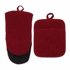 Food Network™ Terry Neoprene Oven Mitt & Pot Holder Set Khaki -Food Network Shop unnamed file 1125