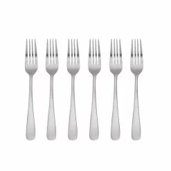 Food Network™ 6-pc. Classic Silver Salad Fork Set