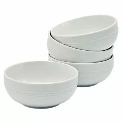 Food Network™ 4-pc. Beaded Cereal Bowl Set