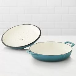 Food Network™ 3.5-qt. Enameled Cast-Iron Braiser With Lid Red -Food Network Shop unnamed file 124