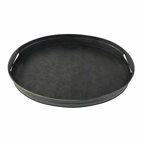Food Network™ Galvanized Metal Serving Tray 3 Food Network™ Galvanized Metal Serving Tray