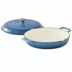 Food Network™ 3.5-qt. Enameled Cast-Iron Braiser With Lid Red -Food Network Shop unnamed file 128
