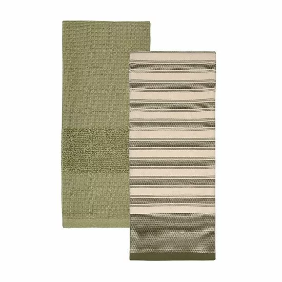 Food Network™ Farmhouse Stripe Kitchen Towel 2-pk. 3 Food Network™ Farmhouse Stripe Kitchen Towel 2-pk.