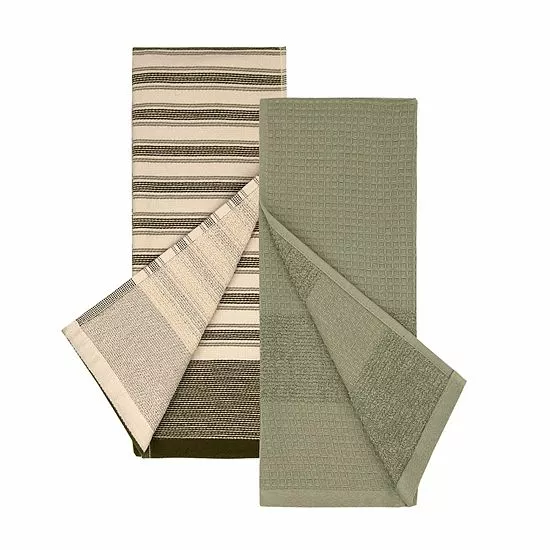 Food Network™ Farmhouse Stripe Kitchen Towel 2-pk. 4 Food Network™ Farmhouse Stripe Kitchen Towel 2-pk. - Image 2