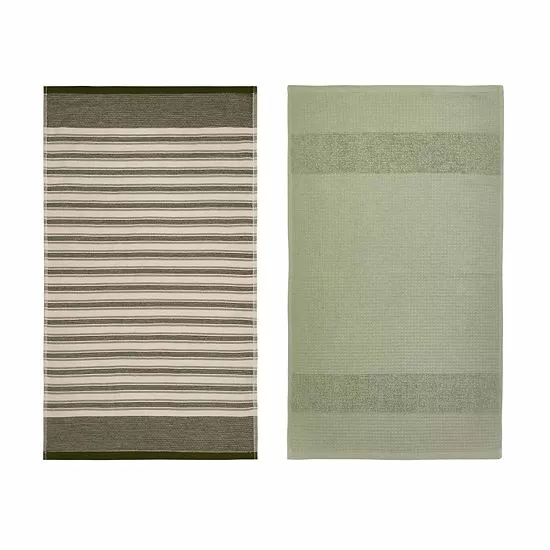 Food Network™ Farmhouse Stripe Kitchen Towel 2-pk. 5 Food Network™ Farmhouse Stripe Kitchen Towel 2-pk. - Image 3