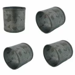 Food Network™ Galvanized Metal Napkin Ring 4-pk.
