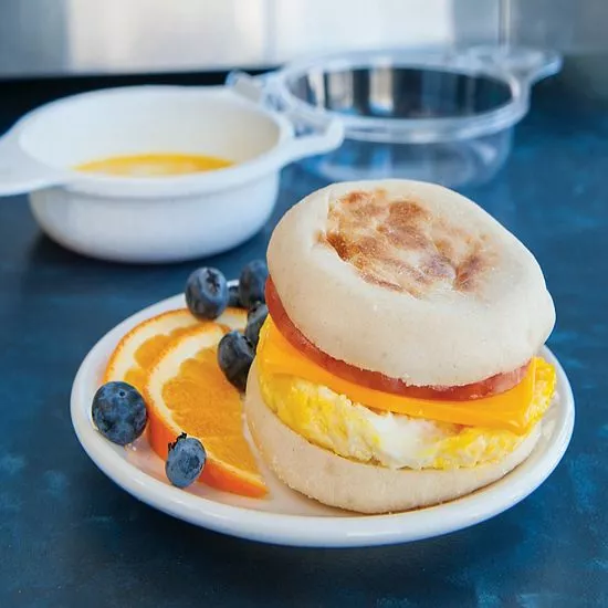 Food Network™ Microwave Egg Muffin Maker 6 Food Network™ Microwave Egg Muffin Maker - Image 4