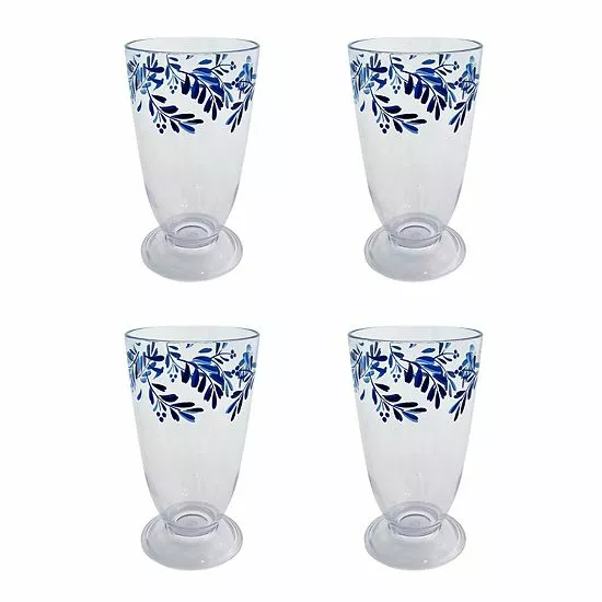 Food Network™ 4-pc. Mediterranean Acrylic Highball Glass Set 3 Food Network™ 4-pc. Mediterranean Acrylic Highball Glass Set