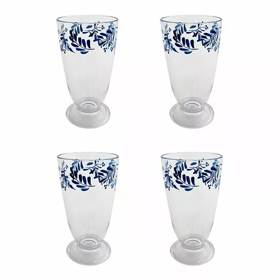 Food Network™ 4-pc. Mediterranean Acrylic Highball Glass Set 4 Food Network™ 4-pc. Mediterranean Acrylic Highball Glass Set - Image 2