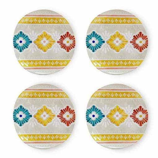 Food Network™ 4-pc. Casa Sol Melamine Salad Plate Set -Food Network Shop unnamed file 1648
