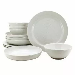Food Network™ Farmstead 12-pc. Dinnerware Set Bright White - Bright White