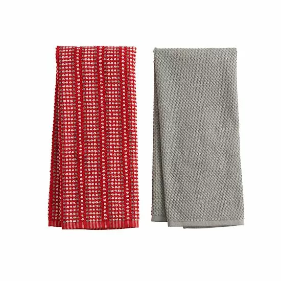 Food Network™ Awning Stripe Kitchen Towel 2-pk. Brown 8 Food Network™ Awning Stripe Kitchen Towel 2-pk. Brown - Image 6