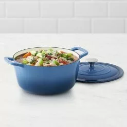 Food Network™ 3.5-qt. Ombre Enameled Cast-Iron Dutch Oven Navy -Food Network Shop unnamed file 266