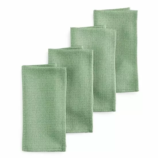 Food Network™ Easy-Care Woven Dinner Napkin 4-pk. Garnet 4 Food Network™ Easy-Care Woven Dinner Napkin 4-pk. Garnet - Image 2