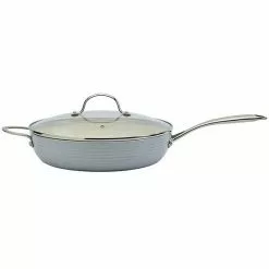 Food Network™ Farmstead 12-in. Covered Deep Skillet Gray 13 Food Network™ Farmstead 12-in. Covered Deep Skillet Gray -Food Network Shop unnamed file 350