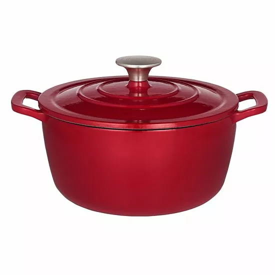 Food Network™ 3.5-qt. Enameled Cast-Iron Dutch Oven White 6 Food Network™ 3.5-qt. Enameled Cast-Iron Dutch Oven White - Image 4