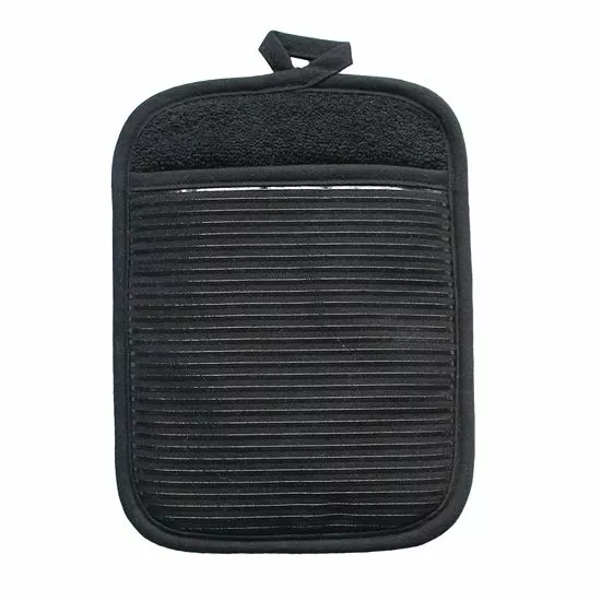 Food Network™ Striped Silicone Pot Holder Aqua 7 Food Network™ Striped Silicone Pot Holder Aqua - Image 5