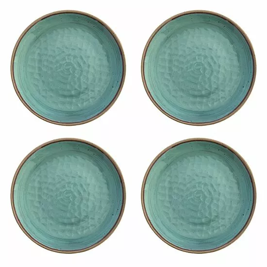Food Network™ 4-pc. Melamine Salad Plate Set Gray 3 Food Network™ 4-pc. Melamine Salad Plate Set Gray