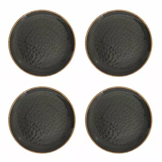 Food Network™ 4-pc. Melamine Salad Plate Set Gray 8 Food Network™ 4-pc. Melamine Salad Plate Set Gray - Image 6