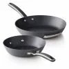 Food Network™ 2-pc. Hard-Anodized Skillet Set