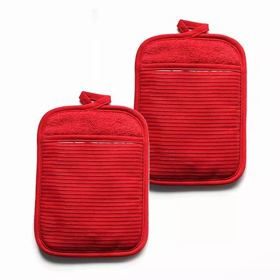 Food Network™ Silicone Pot Holder Set Khaki 8 Food Network™ Silicone Pot Holder Set Khaki - Image 6