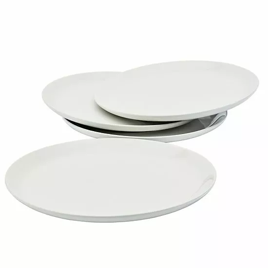 Food Network™ 4-pc. Coupe Dinner Plate Set 4 Food Network™ 4-pc. Coupe Dinner Plate Set - Image 2