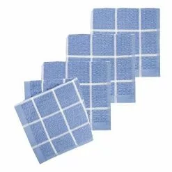 Food Network® Windowpane Grid Dishcloth 4-pk. Blue -Food Network Shop unnamed file 778
