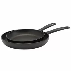 Food Network™ 2-pc. Pre-Seasoned Cast-Iron Skillet Set