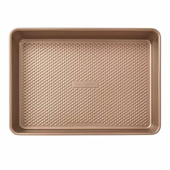 Food Network™ Textured Performance Series 9" X 13" Nonstick Cake Pan Bronze 3 Food Network™ Textured Performance Series 9" X 13" Nonstick Cake Pan Bronze
