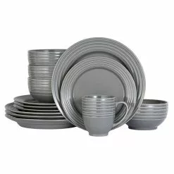 Food Network™ Valencia Gray 16-pc. Dinnerware Set