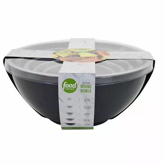 Food Network™ 5-pc. Nesting Mixing Bowl Set 4 Food Network™ 5-pc. Nesting Mixing Bowl Set - Image 2
