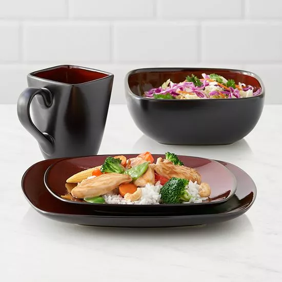 Food Network™ Nori 16-pc. Dinnerware Set 4 Food Network™ Nori 16-pc. Dinnerware Set - Image 2