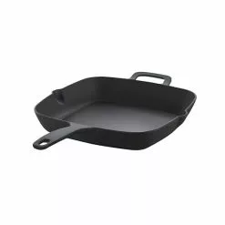 Food Network™ Pre-Seasoned Cast-Iron 11" Square Skillet With Helper Handle